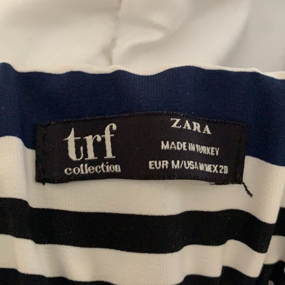 Zara wide leg stripped dress pants - Picture 3 of 3